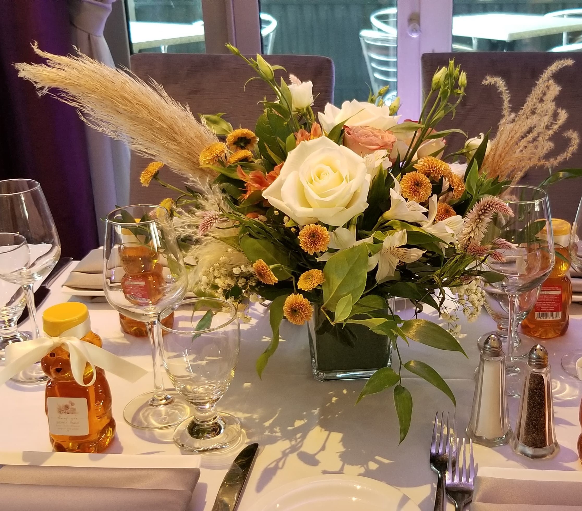 Fleur sur table